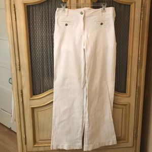 J Crew white pants